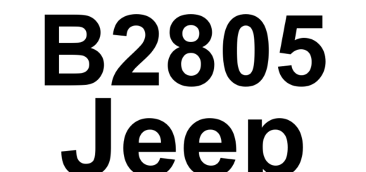 DTC B2805 Jeep - Definição em inglês: HID Headlamp Control Circuit Low Definição em Português: Circuito de Controle do Farol HID - Baixa Tensão