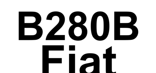 DTC B280B Fiat - Definição em inglês: Rear Camera Video Input Definição em Português: Entrada de Vídeo da Câmera Traseira