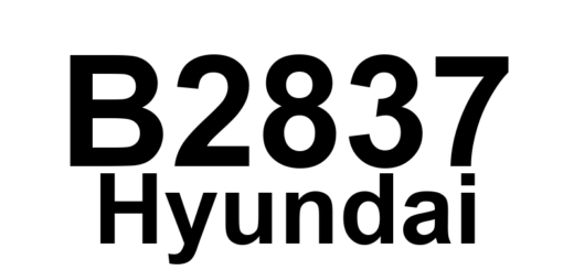 DTC B2837 Hyundai - Definição em inglês: GPS Module Connection Error Definição em Português: Módulo GPS - Erro de Conexão