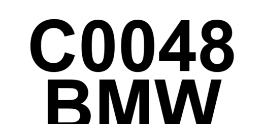 DTC C0048 BMW - Definição em inglês: Brake Booster Travel Sensor Definição em Português: Sensor de Curso do Servo-Freio
