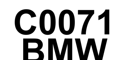 DTC C0071 BMW - Definição em inglês: 2/4 Wheel Drive Status Input Definição em Português: Entrada de Status de Tração em 2/4 Rodas.