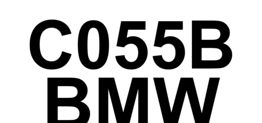 DTC C055B BMW - Definição em inglês: ABS Pump Motor Supply Voltage 'A' Low Definição em Português: Tensão de Alimentação do Motor da Bomba do ABS 'A' Baixa.