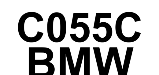 DTC C055C BMW - Definição em inglês: ABS Pump Motor Supply Circuit 'A' Range/Performance Definição em Português: Circuito de Alimentação do Motor da Bomba do ABS 'A' - Faixa/Desempenho