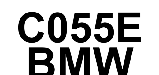 DTC C055E BMW - Definição em inglês: Brake Hydraulic Circuit 'A' Leak Definição em Português: Circuito Hidráulico do Freio 'A' - Vazamento
