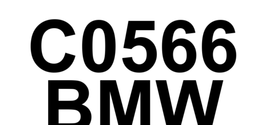 DTC C0566 BMW - Definição em inglês: Brake Booster Solenoid Circuit/Open Definição em Português: Circuito do Solenoide do Servo-Freio - Circuito Aberto