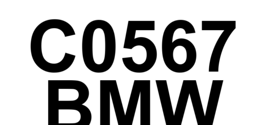 DTC C0567 BMW - Definição em inglês: Brake Booster Solenoid Circuit Low Definição em Português: Circuito do Solenoide do Servofreio - Baixa Tensão