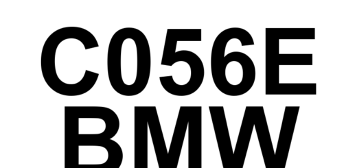 DTC C056E BMW - Definição em inglês: Brake Pedal Position Sensor Supply Voltage Circuit High Definição em Português: Sensor de Posição do Pedal de Freio - Tensão Alta no Circuito de Alimentação