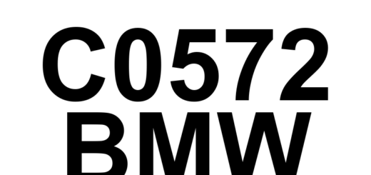 DTC C0572 BMW - Definição em inglês: Brake Pressure Sensor 'C' Circuit High Definição em Português: Sensor de Pressão dos Freios 'C' - Circuito com Alta Voltagem