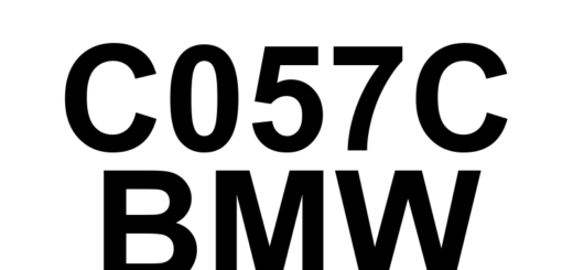 DTC C057C BMW - Definição em inglês: Brake Booster Temperature Sensor 'B' CircuitRange/Performance Definição em Português: Sensor de Temperatura do Reforço de Freio 'B' - Faixa/Desempenho do Circuito