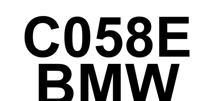 DTC C058E BMW - Definição em inglês: Brake Booster Motor 'B' Position Sensor Circuit Range/Performance Definição em Português: Sensor de Posição do Motor do Servo de Freio 'B' - Faixa/Desempenho do Circuito