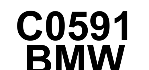 DTC C0591 BMW - Definição em inglês: Brake Booster Motor 'A' Phase U-V-W Current Low Definição em Português: Motor do Servo-Freio - Corrente Baixa na Fase U-V-W