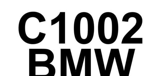 DTC C1002 BMW - Definição em inglês: Brake Booster Circuit Electrical Definição em Português: Circuito do Servo de Freio - Falha Elétrica