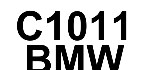 DTC C1011 BMW - Definição em inglês: Brake Booster Pressure Sensor 2 Circuit Range/Performance Definição em Português: Sensor de Pressão do Servo-freio 2 - Faixa/Desempenho do Circuito