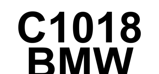 DTC C1018 BMW - Definição em inglês: Brake Booster Pressure Sensor Test Pulse High Definição em Português: Sensor de Pressão do Servo-Freio - Pulso de Teste Alto