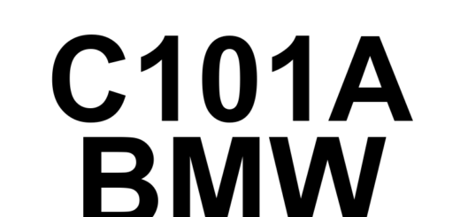 DTC C101A BMW - Definição em inglês: Brake Pressure Sensor Definição em Português: Sensor de Pressão do Freio