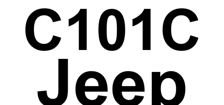 DTC C101C Jeep - Definição em inglês: Right Front Wheel Speed Sensor Signal Erratic Performance Definição em Português: Sensor de Velocidade da Roda Dianteira Direita - Desempenho do Sinal Inconstante