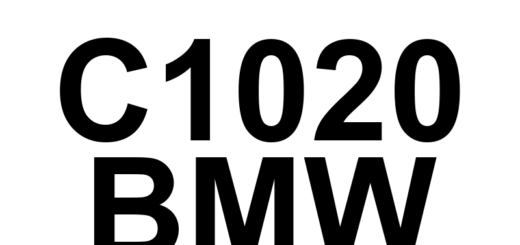 DTC C1020 BMW - Definição em inglês: Brake Booster Travel Sensor Circuit Range/Performance Definição em Português: Sensor de Deslocamento do Servo de Freio - Faixa/Desempenho do Circuito