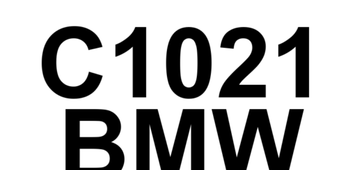DTC C1021 BMW - Definição em inglês: Brake Booster Travel Sensor Circuit Electrical Definição em Português: Circuito do Sensor de Deslocamento do Servo-Freio - Problema Elétrico.