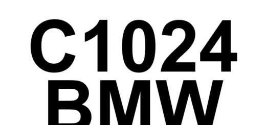 DTC C1024 BMW - Definição em inglês: Brake Booster Pressure Sensor Temperature Implausible Definição em Português: Sensor de Pressão do Servo Freio - Temperatura Implausível