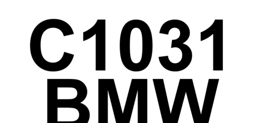 DTC C1031 BMW - Definição em inglês: Brake System Vacuum Sensor Circuit B Electrical Definição em Português: Circuito do Sensor de Vácuo do Sistema de Freio B - Falha Elétrica