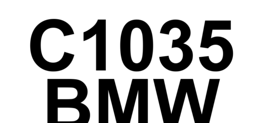 DTC C1035 BMW - Definição em inglês: Brake System Vacuum Too Low Definição em Português: Sistema de Freio - Vácuo Muito Baixo