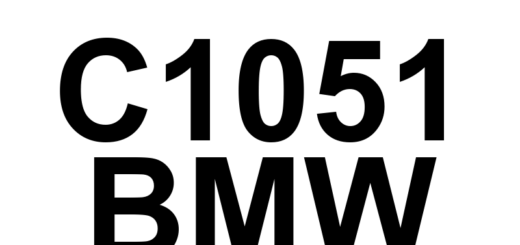 DTC C1051 BMW - Definição em inglês: Brake System Simulator Valve Electrical Definição em Português: Válvula do Simulador do Sistema de Freio - Problema Elétrico