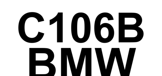 DTC C106B BMW - Definição em inglês: Brake Pedal Position Sensor Gradient Too Low Definição em Português: Sensor de Posição do Pedal de Freio - Gradiente Muito Baixo