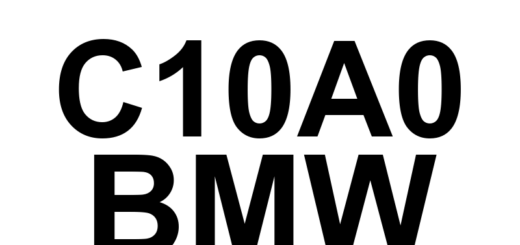 DTC C10A0 BMW - Definição em inglês: Internal Control Module Coding Process EEPROM Error Definição em Português: Módulo de Controle Interno - Erro no Processo de Codificação da EEPROM