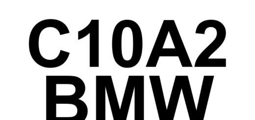DTC C10A2 BMW - Definição em inglês: Brake Pedal Position Sensor 'B' Circuit High Definição em Português: Sensor de Posição do Pedal do Freio - Circuito Alto (B)