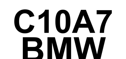 DTC C10A7 BMW - Definição em inglês: Brake Pedal Position Sensor Signal Implausible Definição em Português: Sensor de Posição do Pedal de Freio - Sinal Implausível