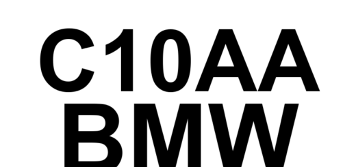 DTC C10AA BMW - Definição em inglês: Brake System Control Module 14V Power Supply Circuit Low Definição em Português: Módulo de Controle do Sistema de Freio - Circuito de Alimentação 14V com Baixa Voltagem