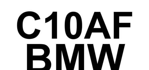 DTC C10AF BMW - Definição em inglês: System Voltage High Definição em Português: Tensão do Sistema - Alta