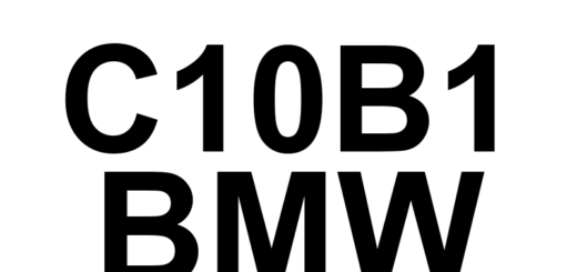 DTC C10B1 BMW - Definição em inglês: Brake System Control Module Fixable Valve Calibration Error Definição em Português: Módulo de Controle do Sistema de Freio - Erro de Calibração da Válvula Corrigível