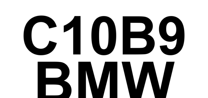 DTC C10B9 BMW - Definição em inglês: Brake Circuit 'A' Leak Definição em Português: Circuito de Freio 'A' - Vazamento