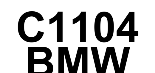 DTC C1104 BMW - Definição em inglês: FlexRay_High / FlexRay_Low Circuit Shorted Definição em Português: Circuito FlexRay_Alto / FlexRay_Baixo - Curto-circuito