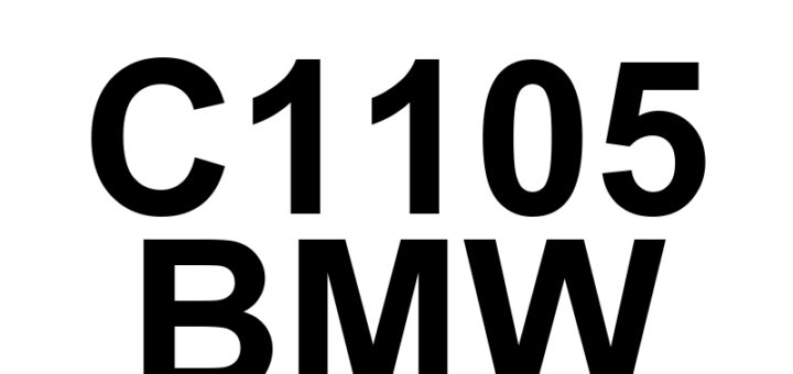 DTC C1105 BMW - Definição em inglês: FlexRay_High / FlexRay_Low Circuit/Open Definição em Português: Circuito FlexRay_Alto/FlexRay_Baixo - Circuito Aberto/Interrompido