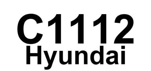 DTC C1112 Hyundai - Definição em inglês: Sensor source voltage Definição em Português: Sensor de tensão de fonte.