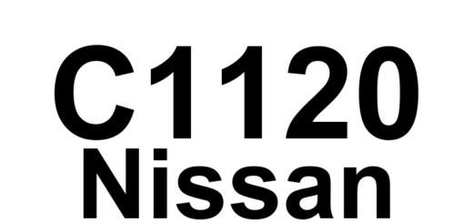 DTC C1120 Nissan - Definição em inglês: LF In ABS Solenoid Definição em Português: Solenoide do ABS - Falha na Solenoide do ABS da Roda Dianteira Esquerda.
