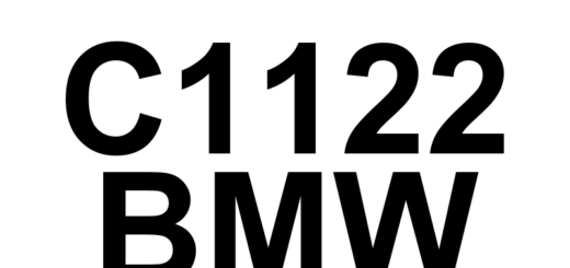 DTC C1122 BMW - Definição em inglês: Power Steering Control Module Watchdog Error Definição em Português: Módulo de Controle da Direção Elétrica - Erro do Supervisor de Segurança
