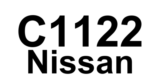 DTC C1122 Nissan - Definição em inglês: RF In ABS Solenoid Definição em Português: Solenoide do ABS DI - Falha no Solenoide (Roda Dianteira Direita)