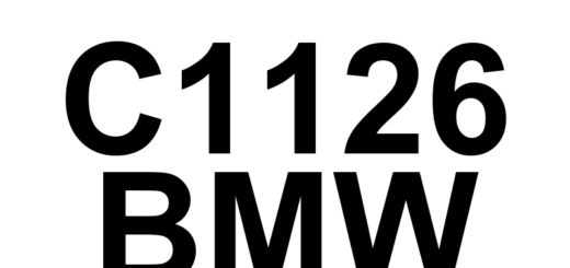 DTC C1126 BMW - Definição em inglês: Power Steering Control Module Power Supply Circuit Definição em Português: Módulo de Controle da Direção Elétrica - Circuito de Alimentação Elétrica