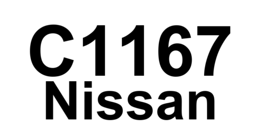 DTC C1167 Nissan - Definição em inglês: ABS Suction Valve 2 System Definição em Português: Válvula de Sucção do ABS 2 - Sistema