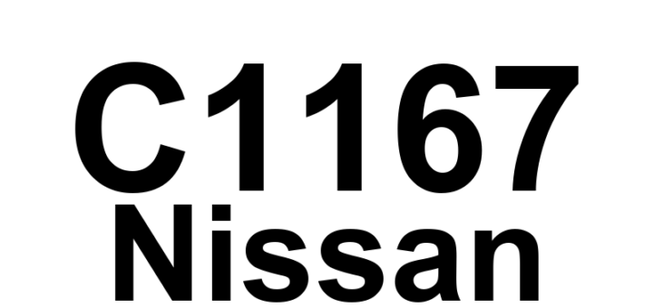 DTC C1167 Nissan - Definição em inglês: ABS Suction Valve 2 System Definição em Português: Válvula de Sucção do ABS 2 - Sistema