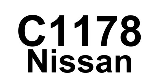 DTC C1178 Nissan - Definição em inglês: ABS Active Booster Definição em Português: Reforçador Ativo do ABS - Em funcionamento