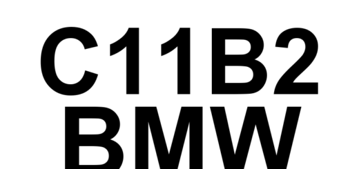 DTC C11B2 BMW - Definição em inglês: Restraints Control Module Wrong Coding Definição em Português: Módulo de Controle dos Sistemas de Retenção - Codificação Incorreta