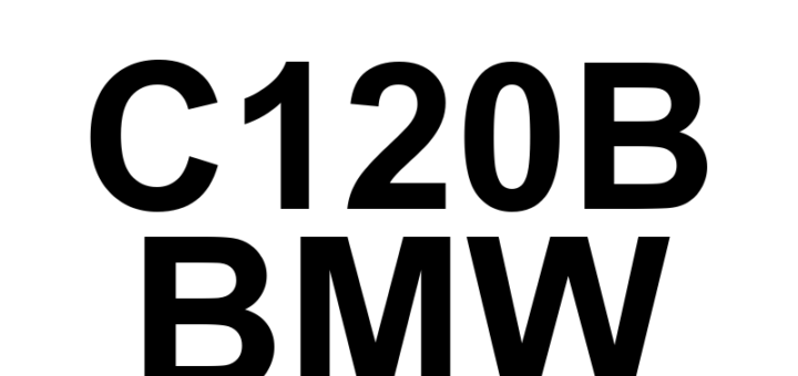 DTC C120B BMW - Definição em inglês: Wheel Speed Sensor Rear/Right Circuit High Definição em Português: Sensor de Velocidade da Roda Traseira/Direita - Circuito Alto