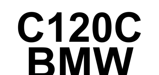 DTC C120C BMW - Definição em inglês: Left Front Wheel Speed Sensor Drive Off Recognition Definição em Português: Sensor de Velocidade da Roda Dianteira Esquerda - Reconhecimento de Partida