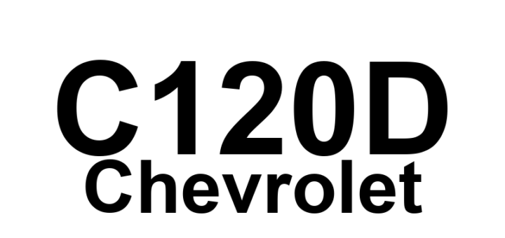 DTC C120D Chevrolet - Definição em inglês: Traction Control Power Switch Circuit Open Definição em Português: Circuito do Interruptor de Alimentação do Controle de Tração - Circuito Aberto