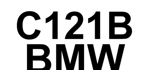 DTC C121B BMW - Definição em inglês: Right Rear Wheel Speed Sensor Supply Voltage Circuit Low Definição em Português: Sensor de Velocidade da Roda Traseira Direita - Circuito de Baixa Voltagem de Alimentação