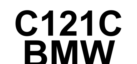 DTC C121C BMW - Definição em inglês: Left Front Wheel Speed Sensor No Signal Definição em Português: Sensor de Velocidade da Roda Dianteira Esquerda - Sem Sinal